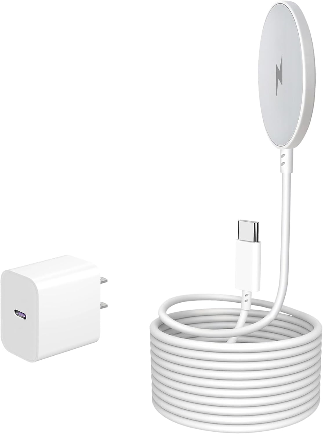 [Certificado Apple MFi] 1 paquete de cargador inalámbrico Mag-Safe...