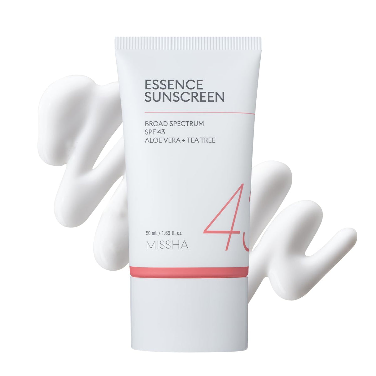MISSHA All Around Essence Protector solar SPF 43 Sin fundición blan...