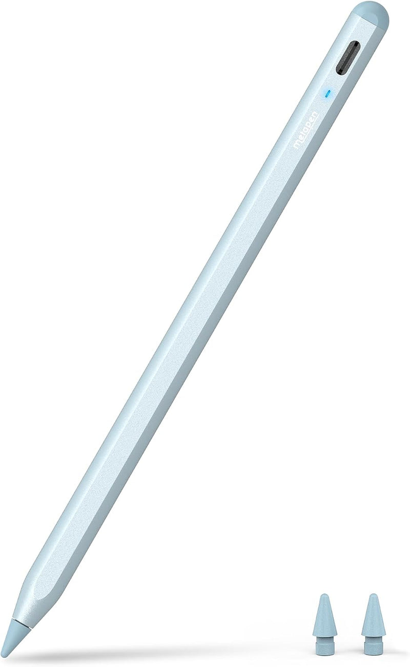 Metapen Lápiz A8 para Apple iPad 2018-2025, (carga 2 veces más rápi...