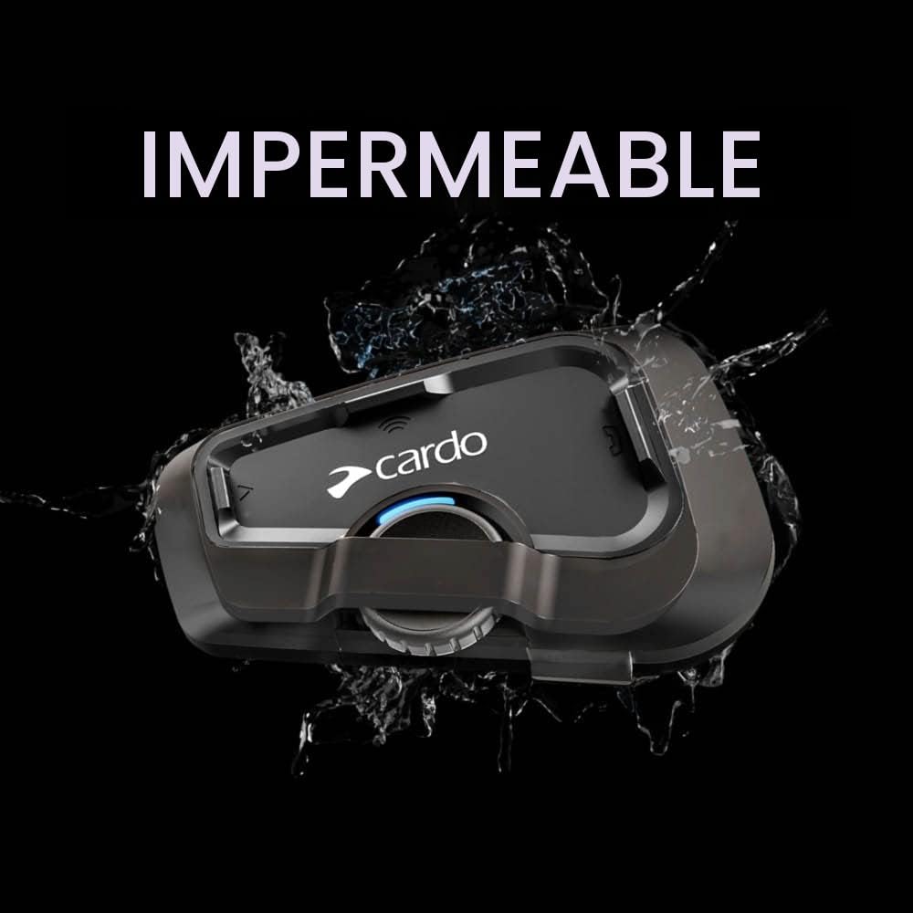 Cardo Systems FREECOM 2X - Intercomunicador de 2 vías con conexión...