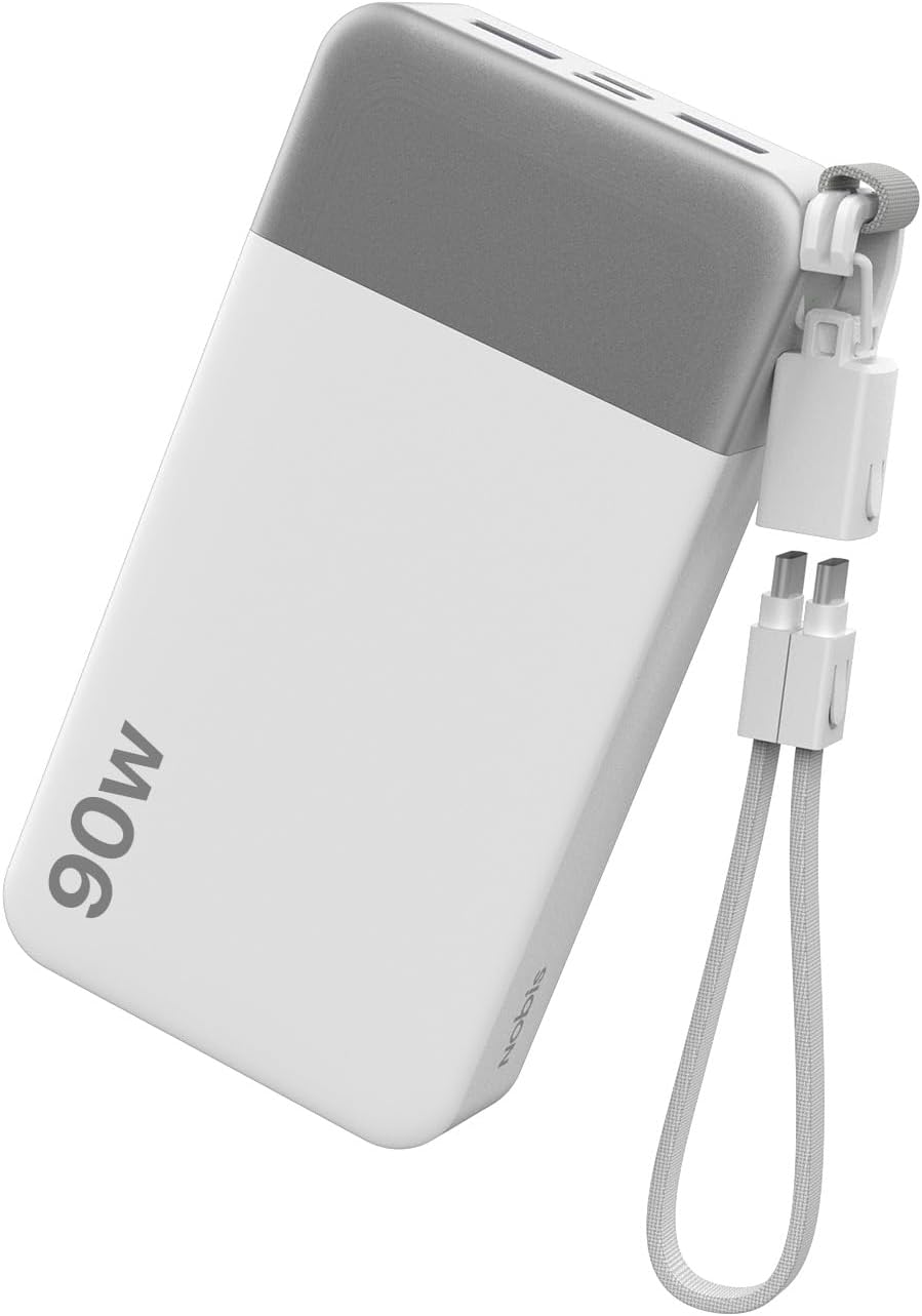 Cargador portátil NOBIS 20000mAh 90W Power Bank con cable desmontab...