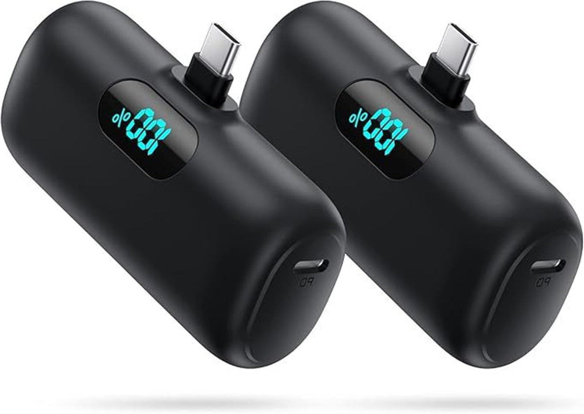 Paquete de 2 cargadores portátiles pequeños para iPhone 18\/17\/16\...