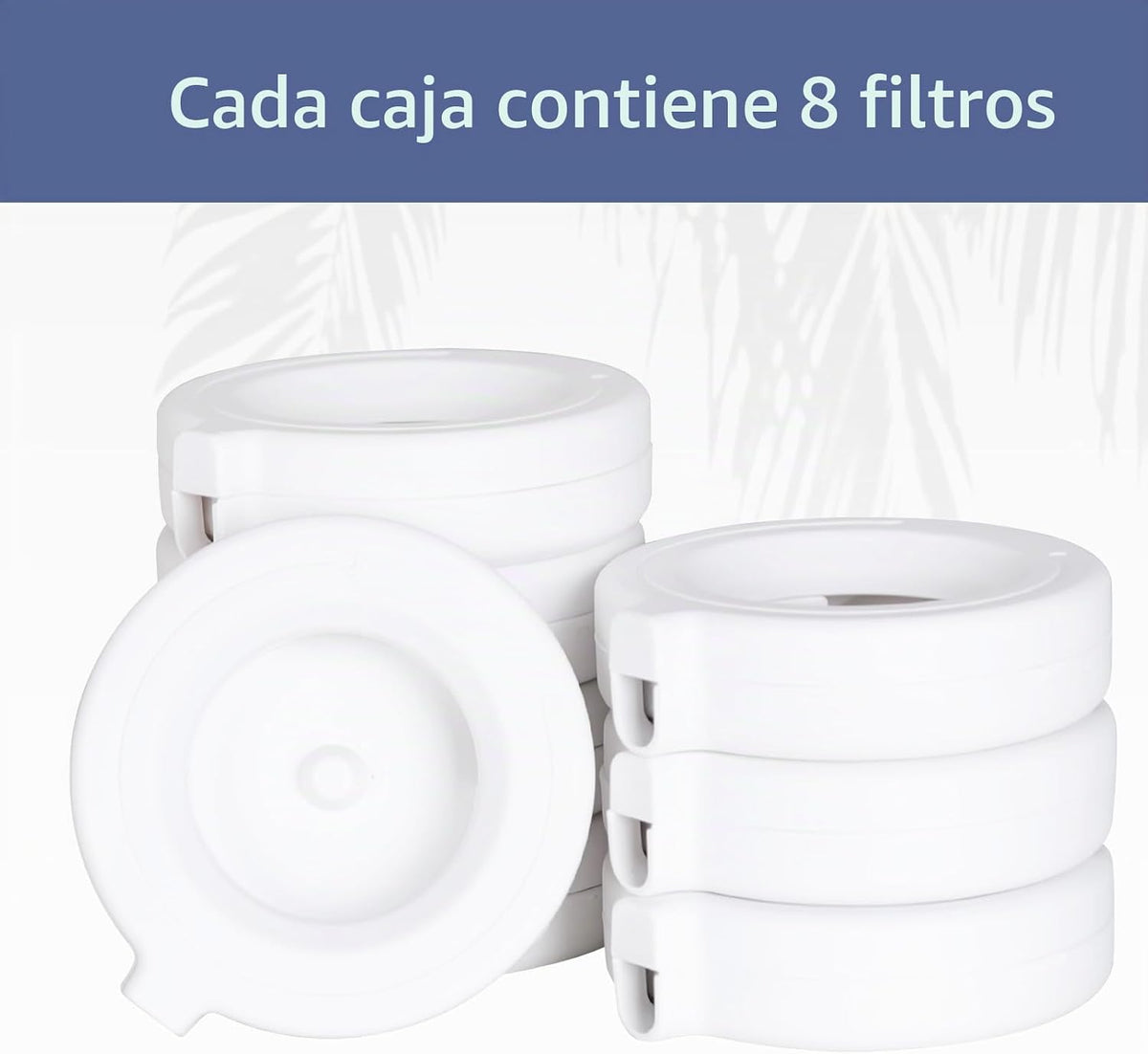 RIZZARI Filtros de repuesto para dispensador de agua: 8 filtros de...