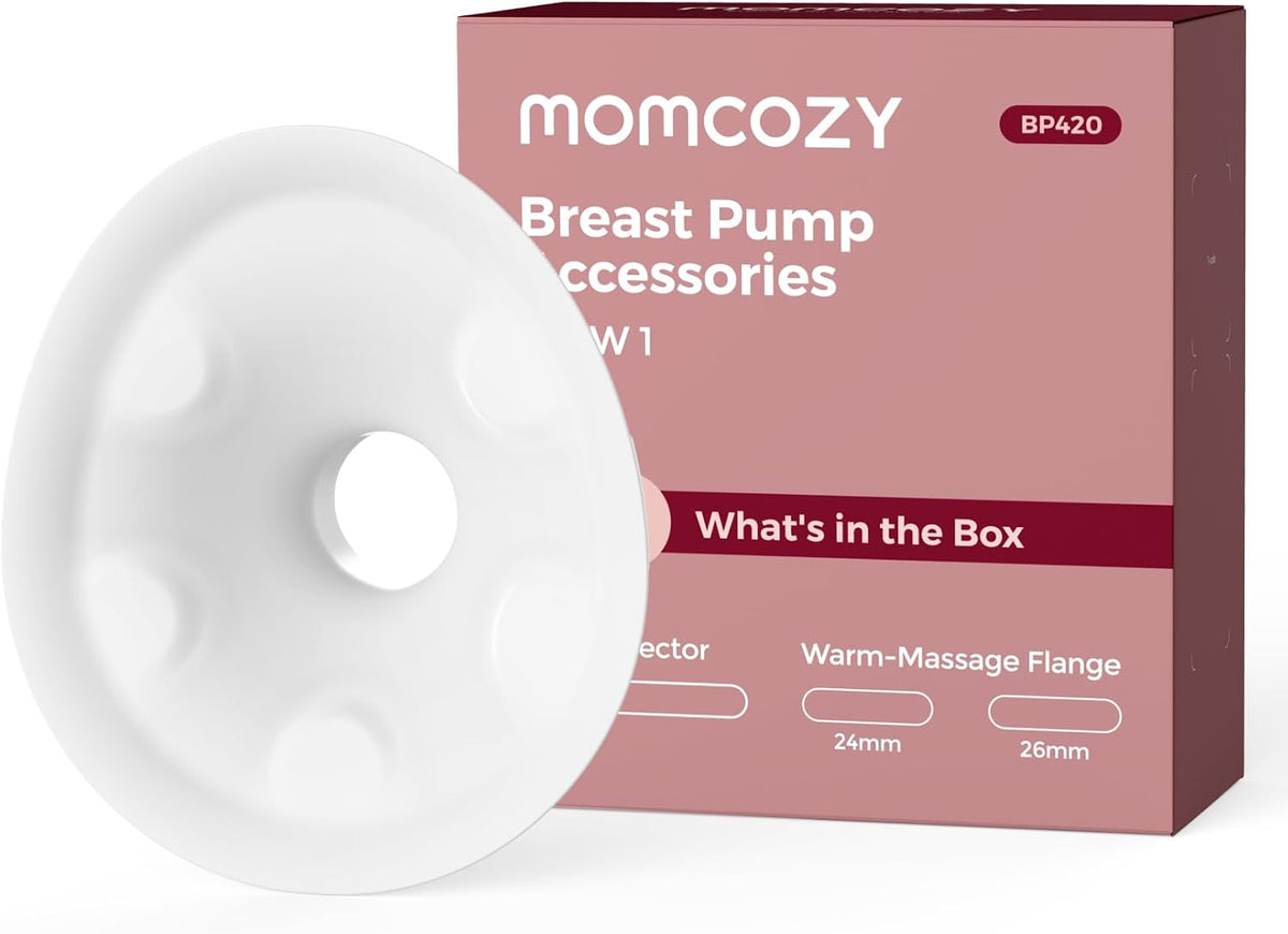 Momcozy Wellness 1 Brida calefactada de 0.945 in, doble sello para...