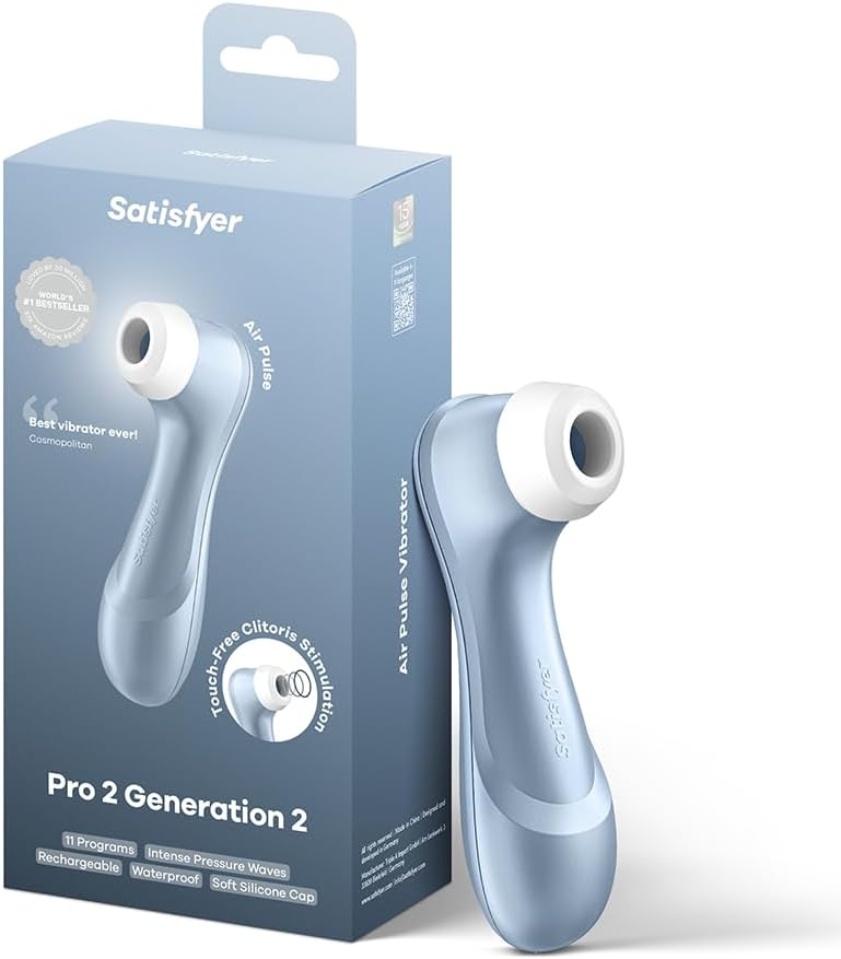 Satisfyer Pro 2 - Estimulador clitoriano por pulso de aire, succión...