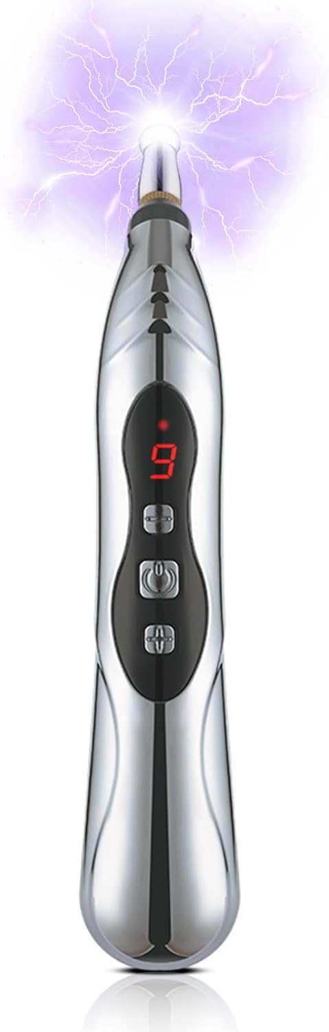 Varita de descarga eléctrica con 9 niveles, recargable BDSM Electri...