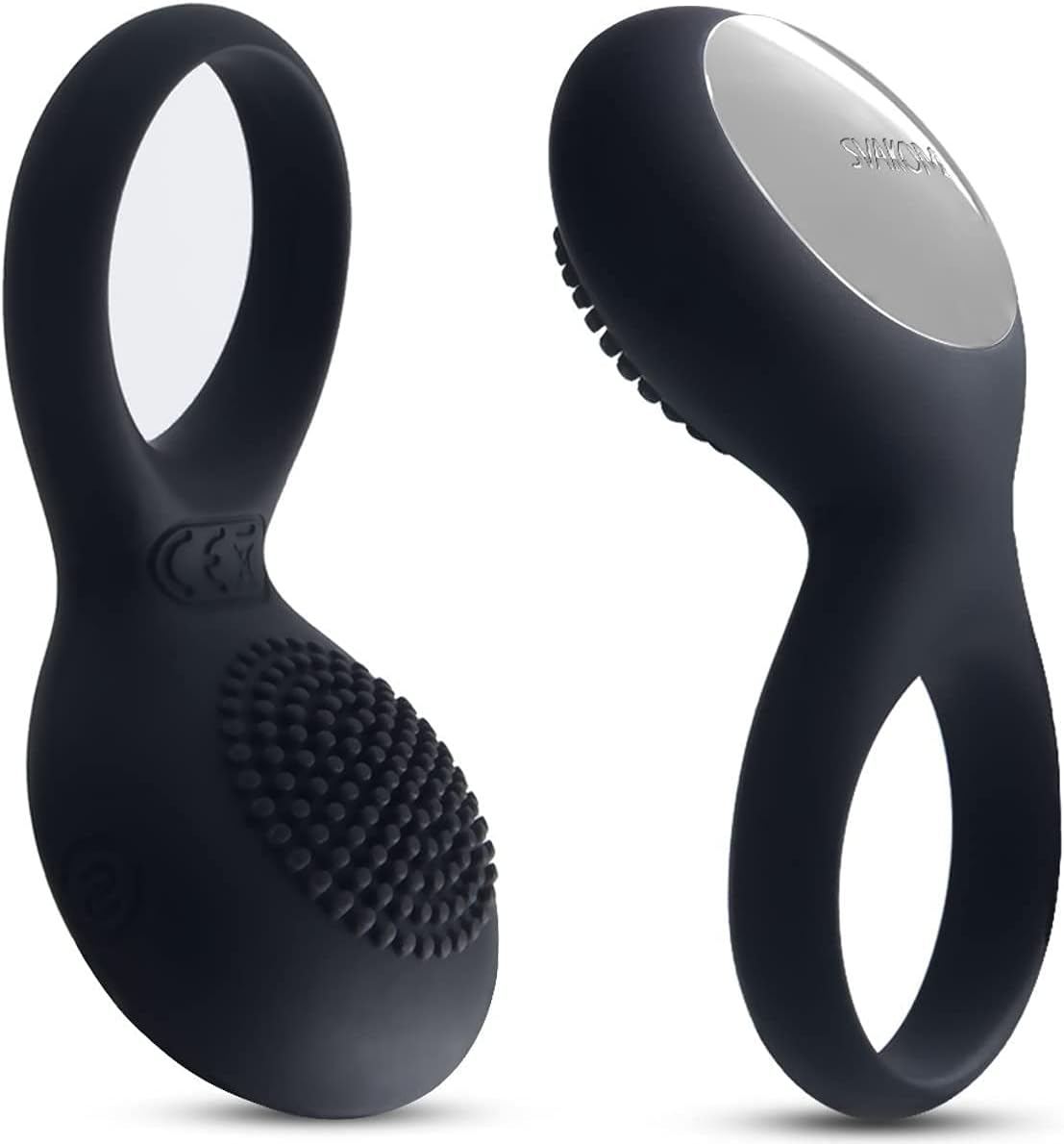 Juguetes sexuales de SVAKOM Tyler. Potente anillo de silicona vibra...