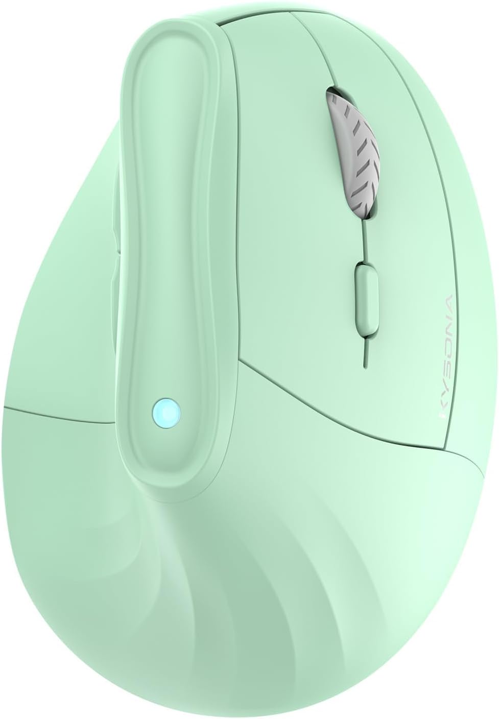 KYSONA Ratón de torre inalámbrico ergonómico de 57°, mouse Ergo sil...