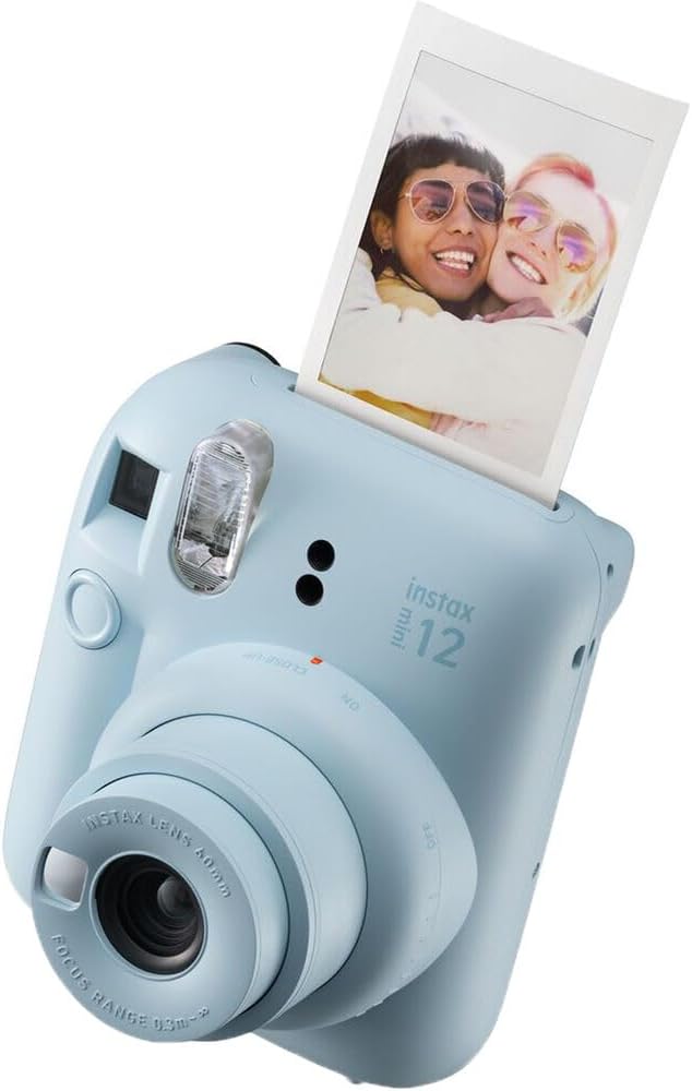 FUJIFILM INSTAX Mini 12 Cámara de película instantánea | Azul paste...