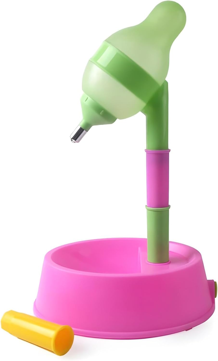 NACOCO Dispensador de agua de pie para mascotas, cuenco de pie para...