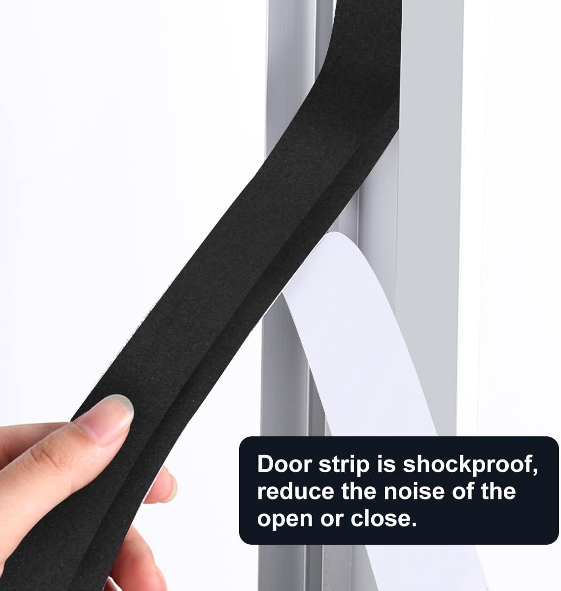 2 rollos de cinta adhesiva para puerta, 1" de ancho x 3\/8"...