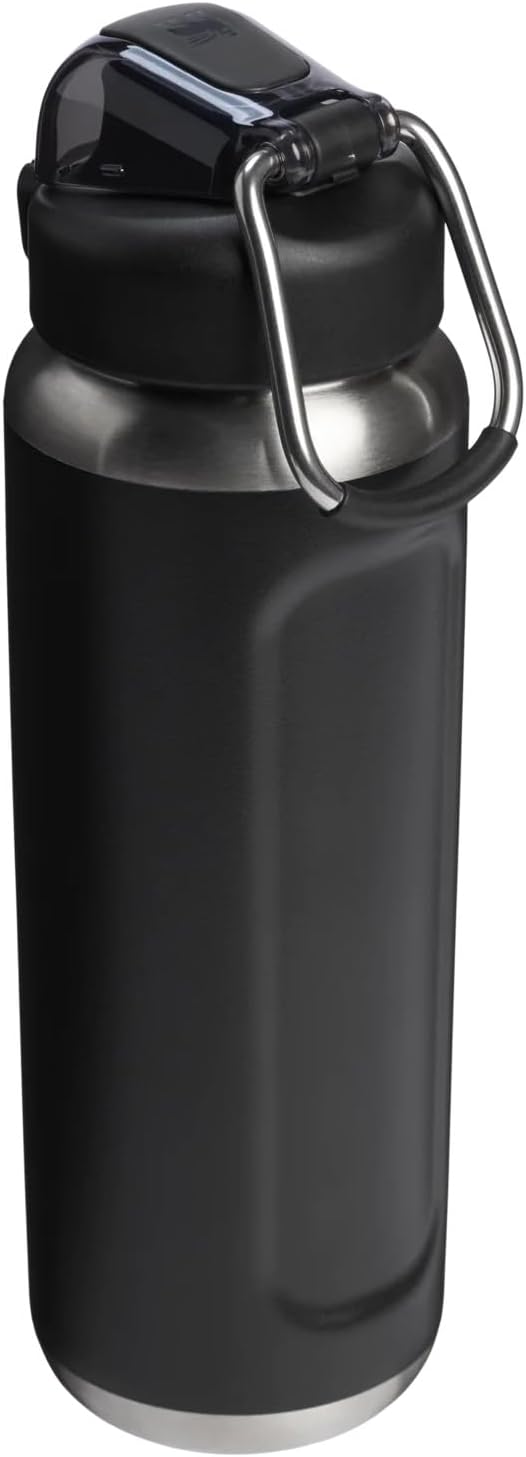 STANLEY 1913 Botella Wellspring 0.7L - Negro | Frío durante 12 hora...