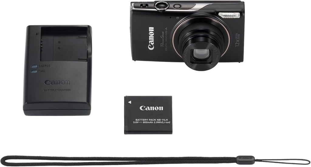 Canon PowerShot ELPH 360 HS A Negro