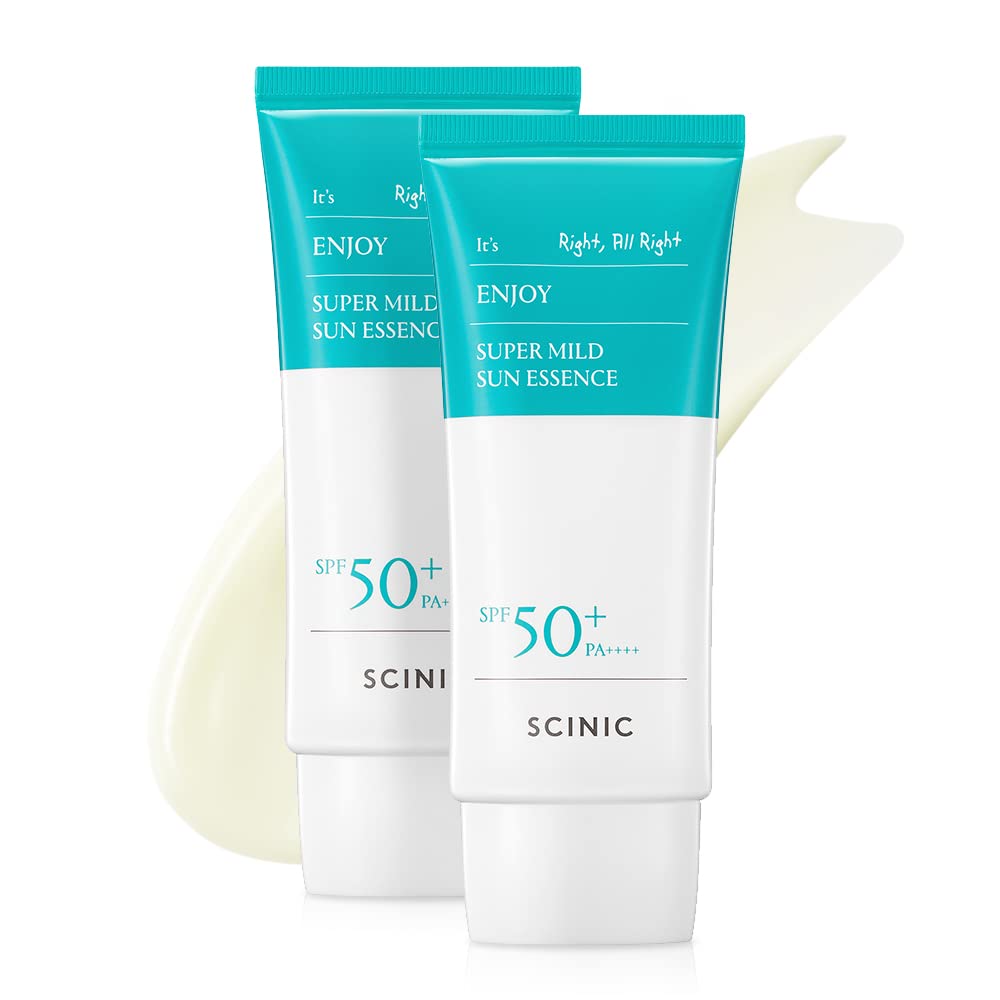 SCINIC Enjoy Super Mild Sun Essence 2 Set SPF50+ PA++++ 1.69 fl oz...