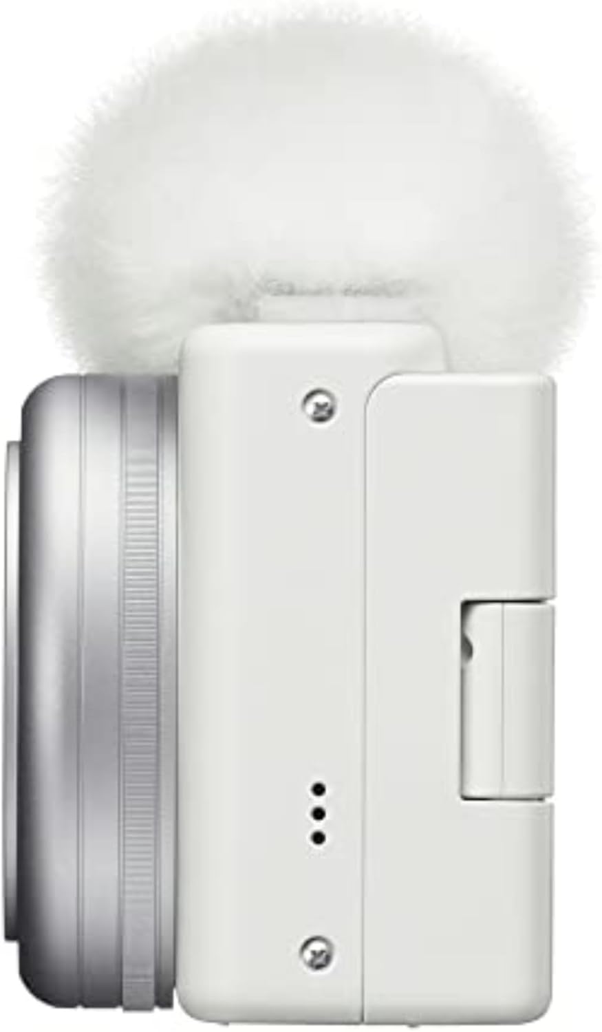 Sony ZV-1F Vlog Cámara para creadores de contenido y vloggers Blanco
