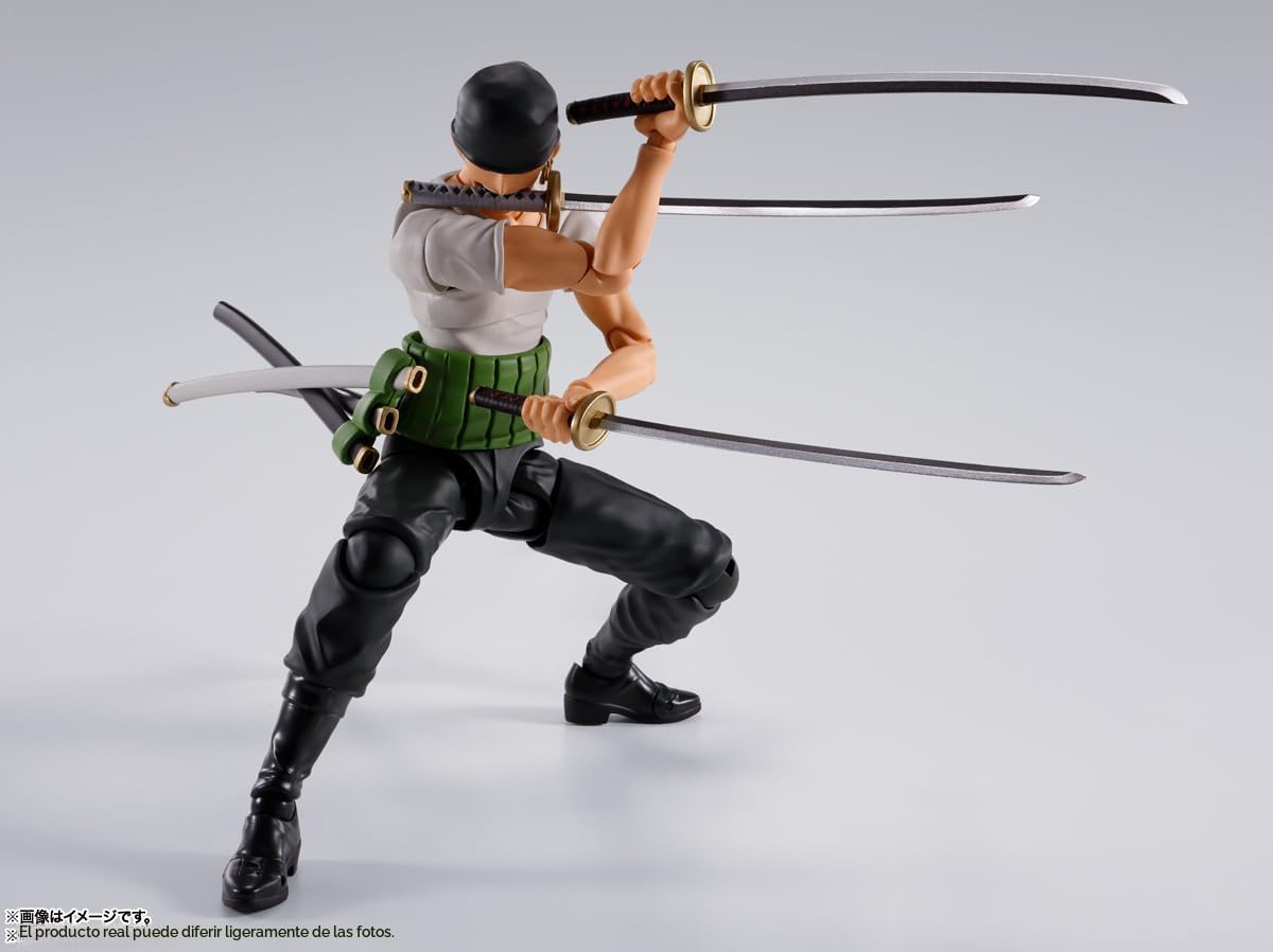 TAMASHII NATIONS - Una pieza - Roronoa Zoro -Romance Dawn- Figura d...