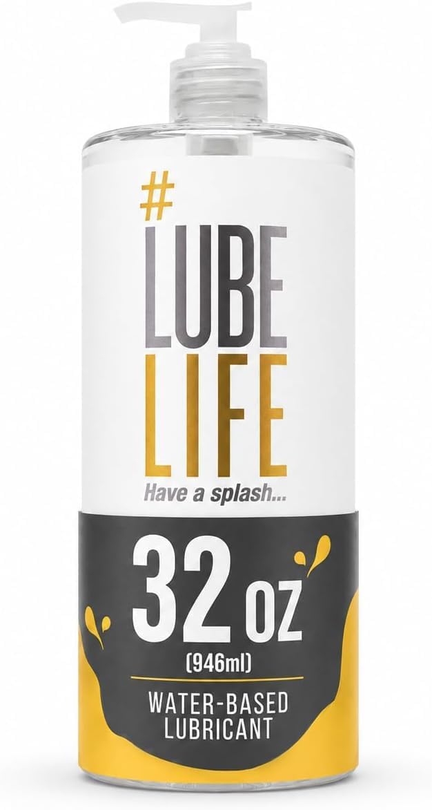 LUBELIFE Lubricante a base de agua, lubricante personal para hombre...