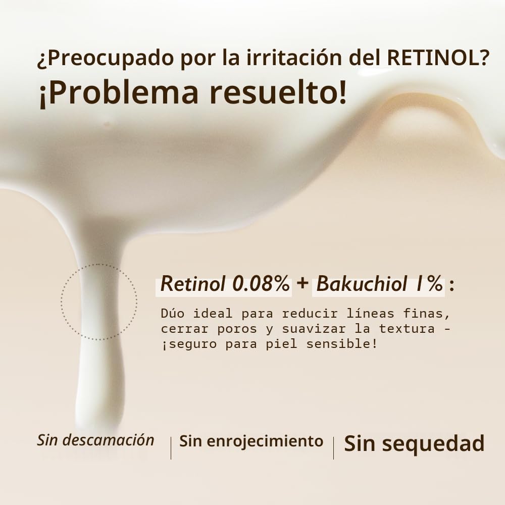 haruharu Wonder Night Knight - Juego de suero de retinol y crema pa...
