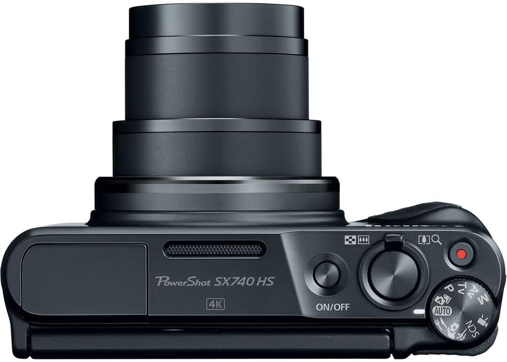 Canon Paquete de cámara digital PowerShot SX740 HS 20.3MP | Apuntar...