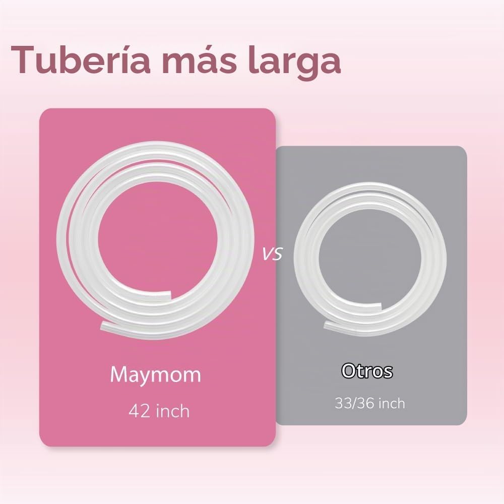 Maymom Piezas de la bomba Compatibles con Spectra S2 S1, tubo de la...
