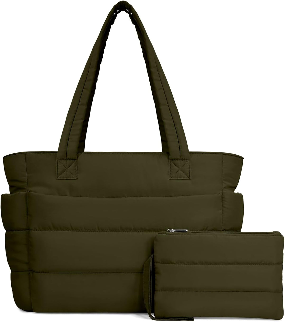 TOPDesign Bolsa Tote Acolchada para Mujer, Bolso de Mano Ligero Inf...