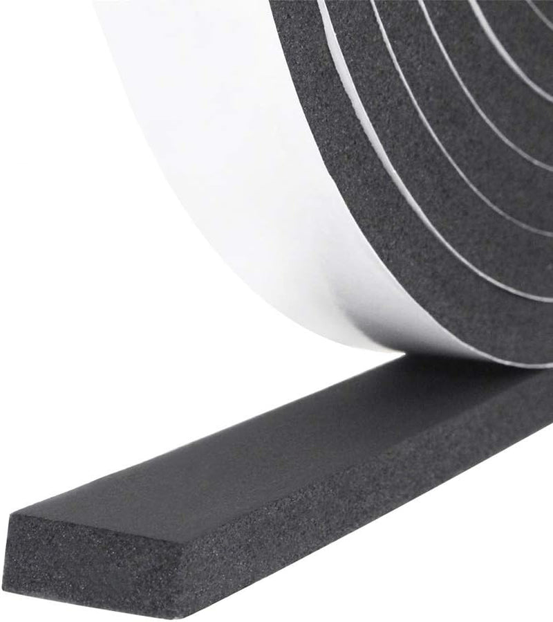 Cinta aislante de espuma autoadhesiva, 1 pulgada x 2\/5 pulgadas x...