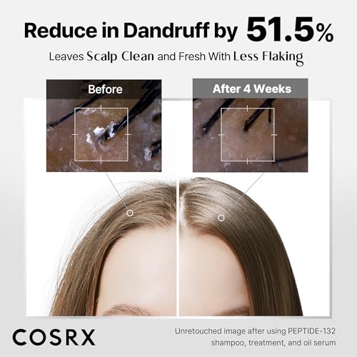 COSRX PEPTIDE 132 Champú y suero de aceite para el cabello - Champú...