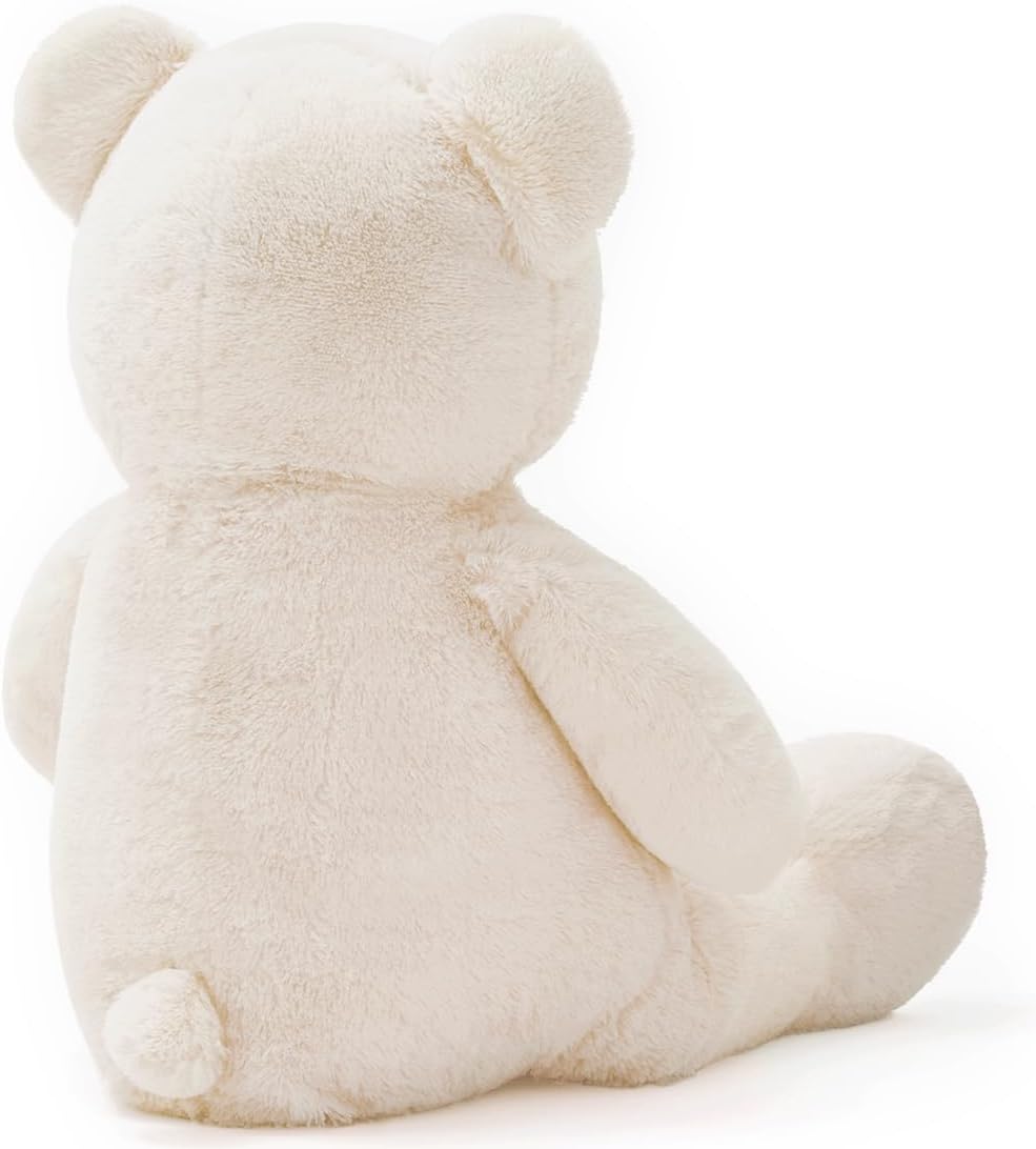 Oso de peluche grande de 43.3 pulgadas, animal de peluche gigante c...