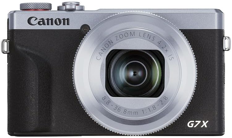 Canon PowerShot - Cámara digital G7 X Mark III (plateado) Sensor de...