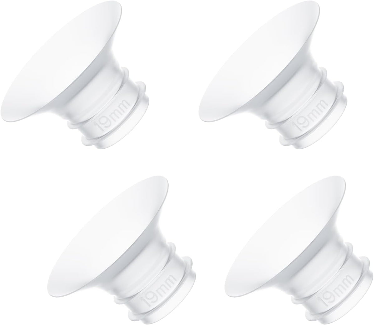 Momcozy Air 1 Inserts 0.748 in, silicona de grado alimenticio y lib...
