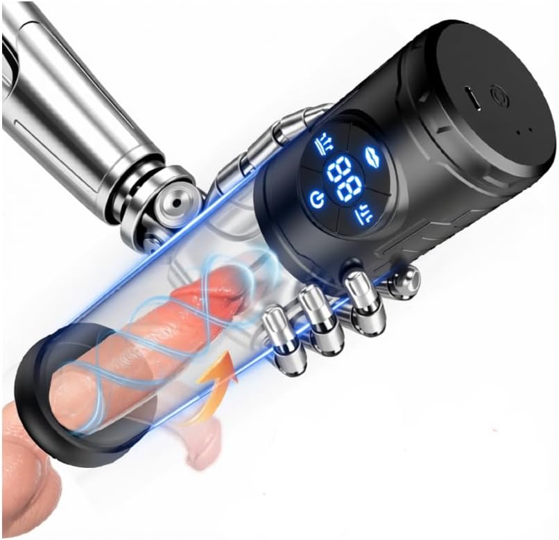 Bomba de pene eléctrica automática para hombres, control de vacío d...