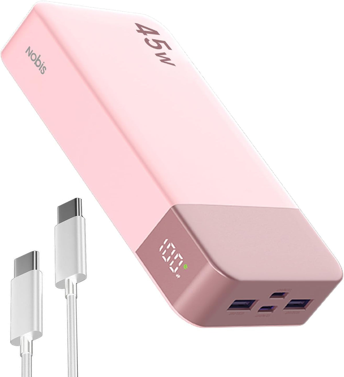 Cargador portátil NOBIS 45W 20000mAh Power Bank carga rápida | Paqu...