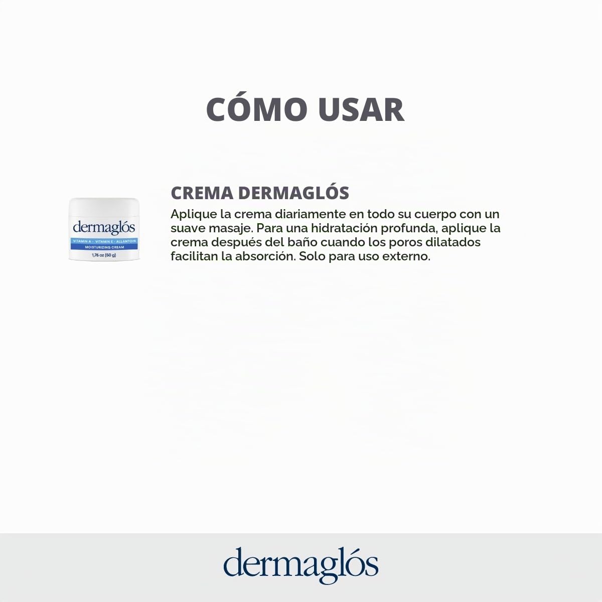 Dermaglós Paquete de 2 crema hidratante, cuidado posterior del tatu...
