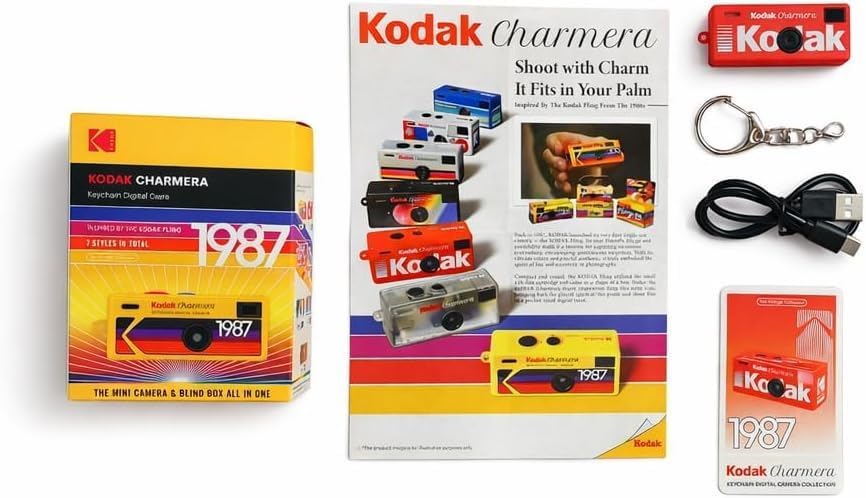 Kodak Charmera - Caja ciega para cámara digital, paquete de 2 unida...