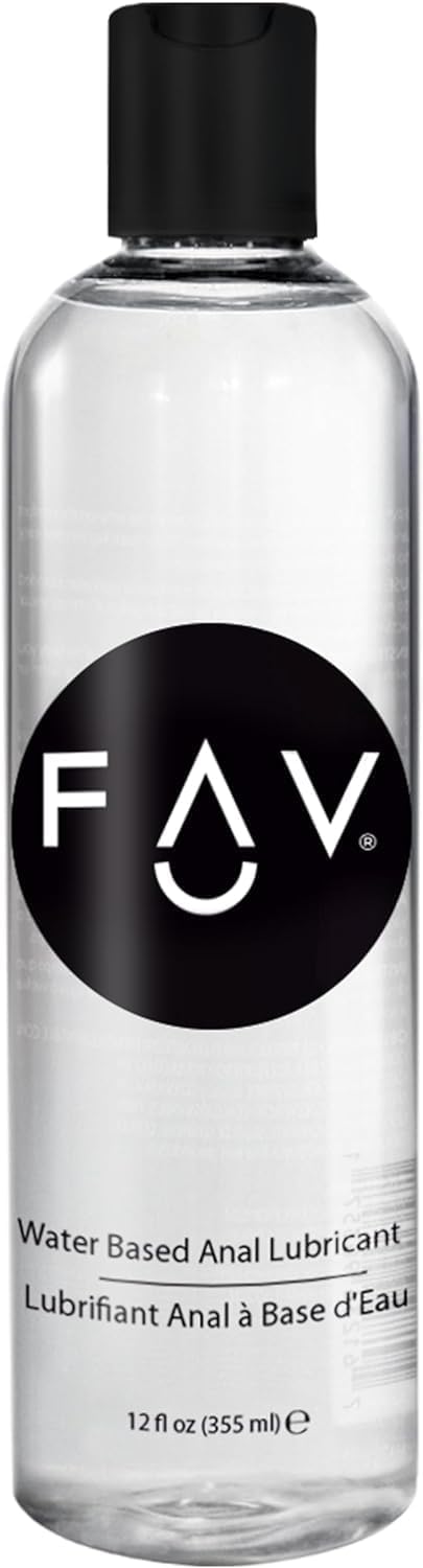 FAV Lubricante Anal a Base de Agua, Lubricante Personal Resbaladizo...