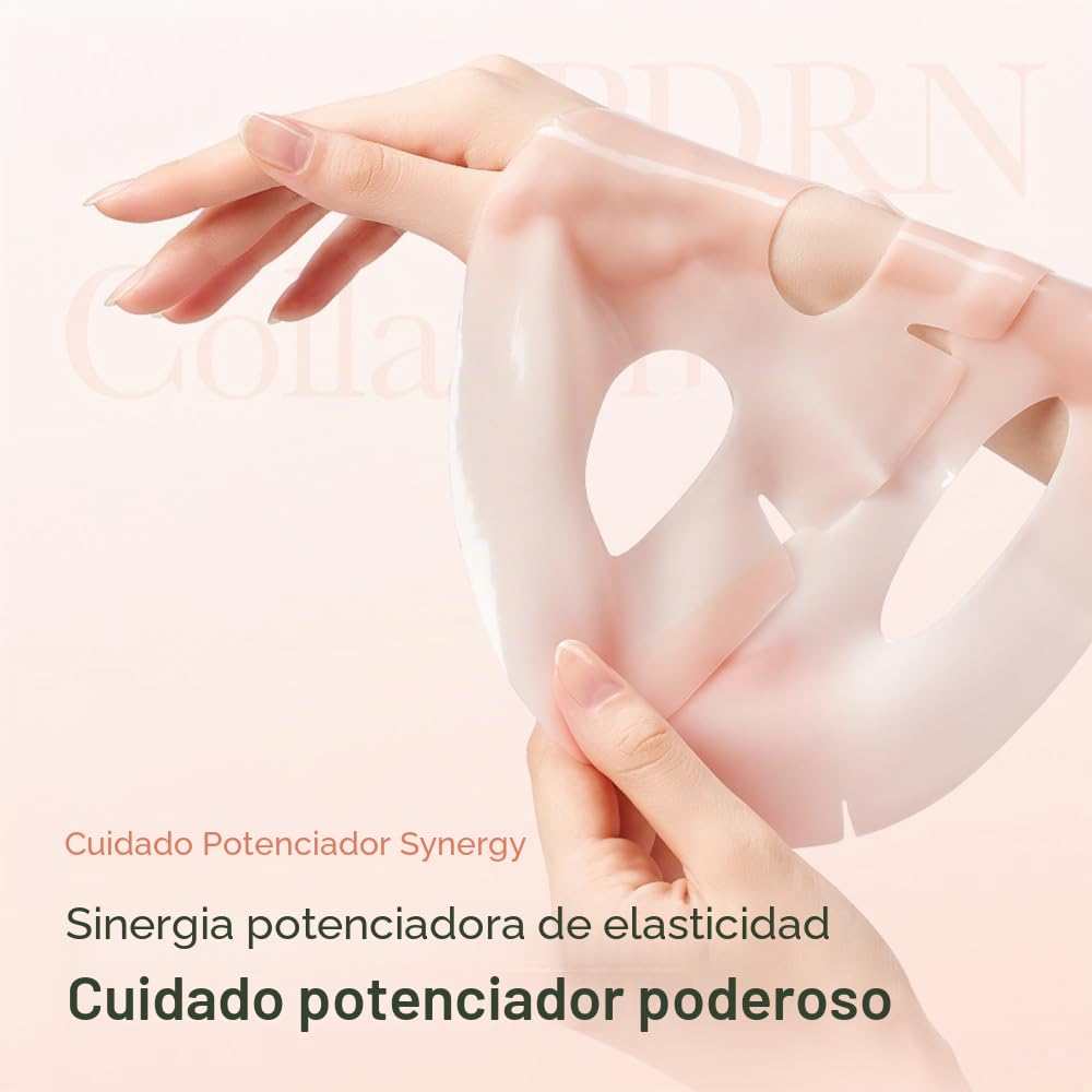 mixsoon Mascarilla facial de hidrogel de colágeno, hidratación, tod...