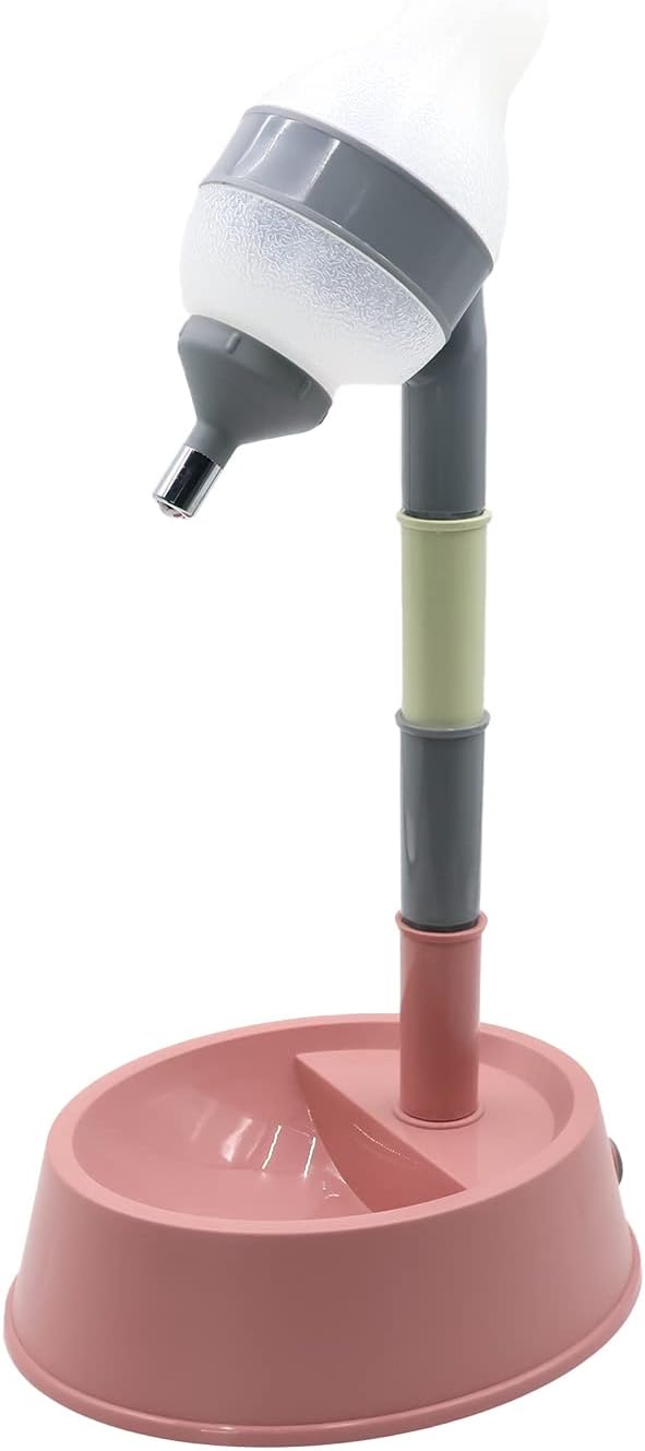 NACOCO Dispensador de agua de pie para mascotas, cuenco de pie para...