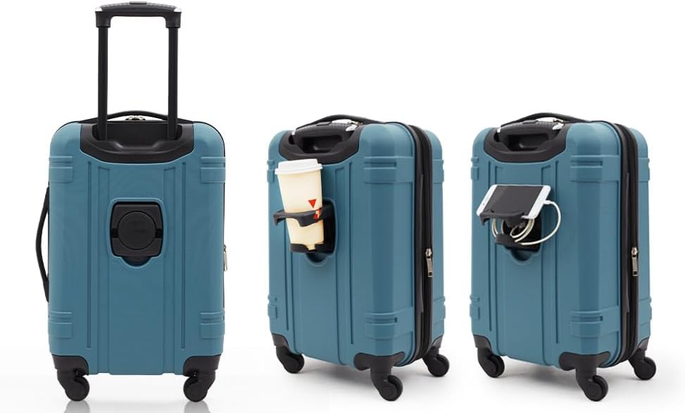 Equipaje rígido Wrangler Astral, maleta de 20 pulgadas para equipaj...