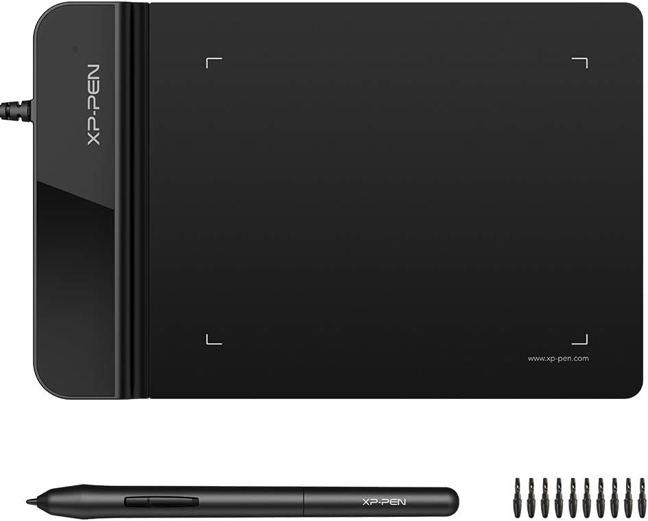 Tableta de dibujo XPPen G430S OSU, tableta de dibujo gráfico con lá...