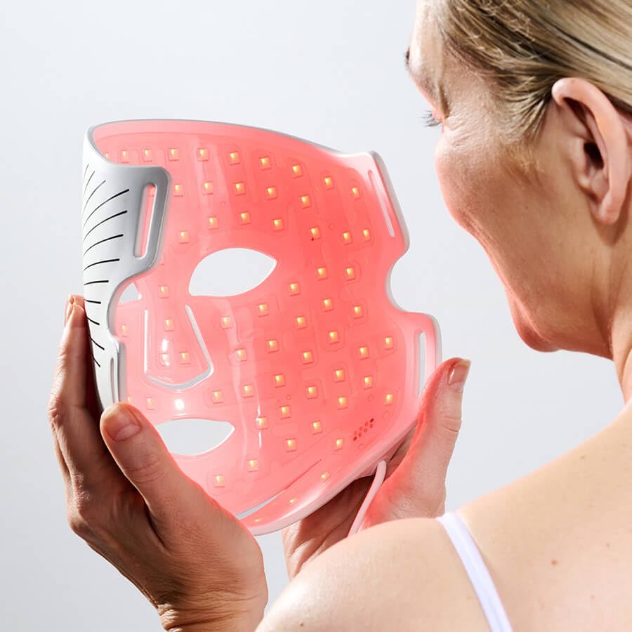 CurrentBody Kit de mascarilla LED para rostro y cuello: Serie 2 | A...