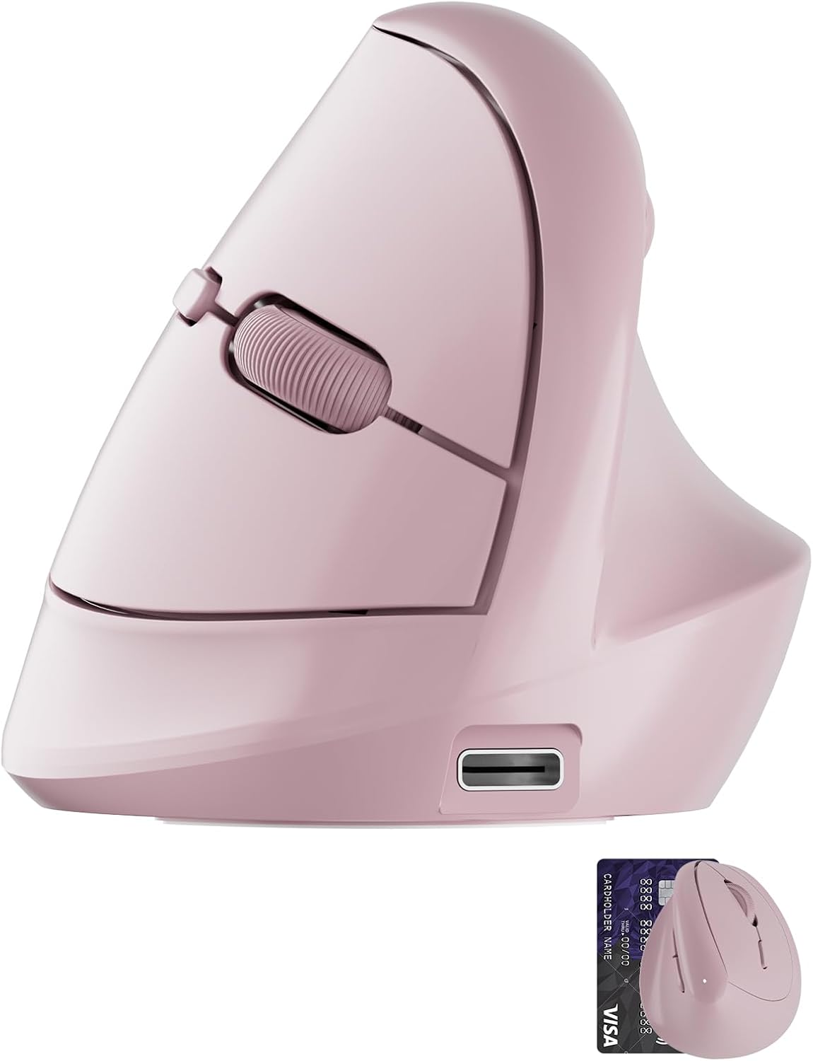 DAREU Ratón inalámbrico vertical ergonómico para manos pequeñas, mo...