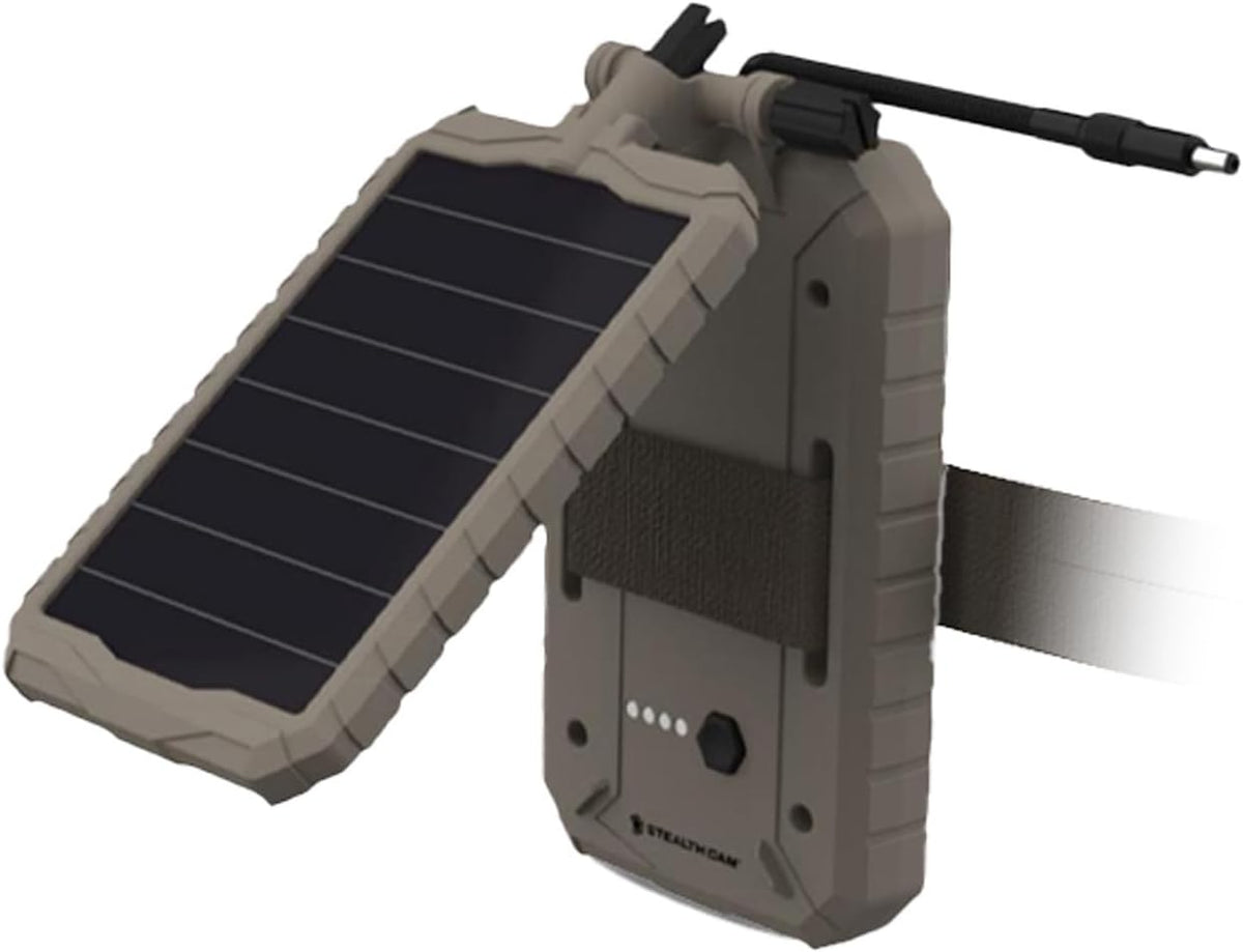 Stealth Cam Paquete de 2 baterías solares de 3000 mAh Sol-Pak | Sop...