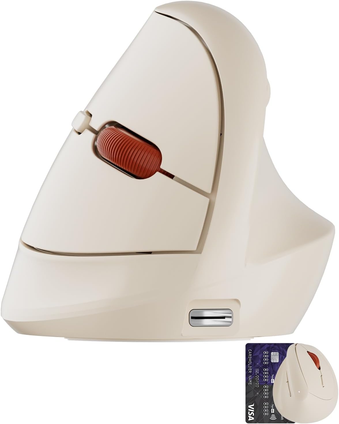 Ratón inalámbrico vertical ergonómico DAREU para manos pequeñas | D...