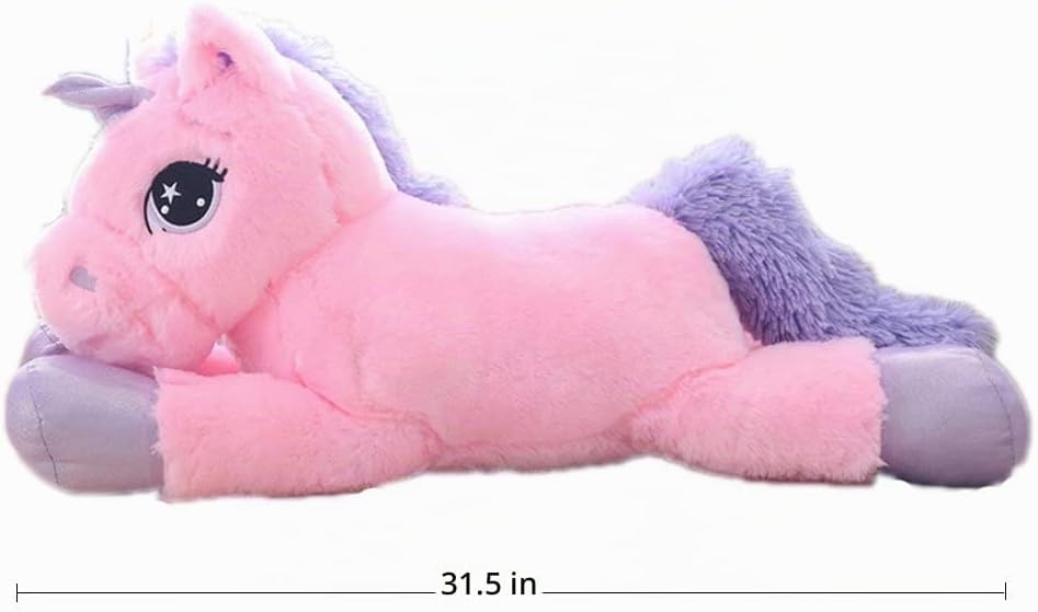 Sofipal Almohada grande de peluche de unicornio \u2013 Juguete de p...