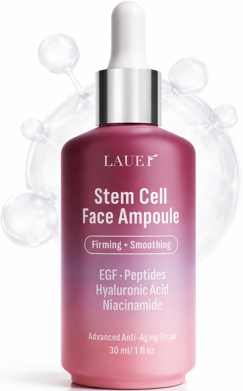 Ampolla facial de células madre, suero antienvejecimiento reafirman...