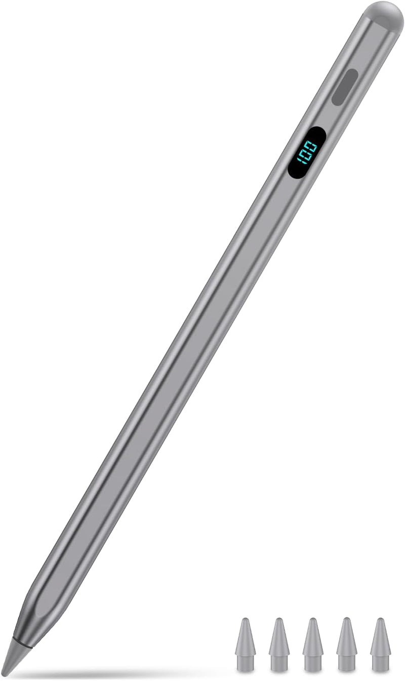 Lápiz óptico para iPad 2026-2018, magnético, rechazo de palma y car...