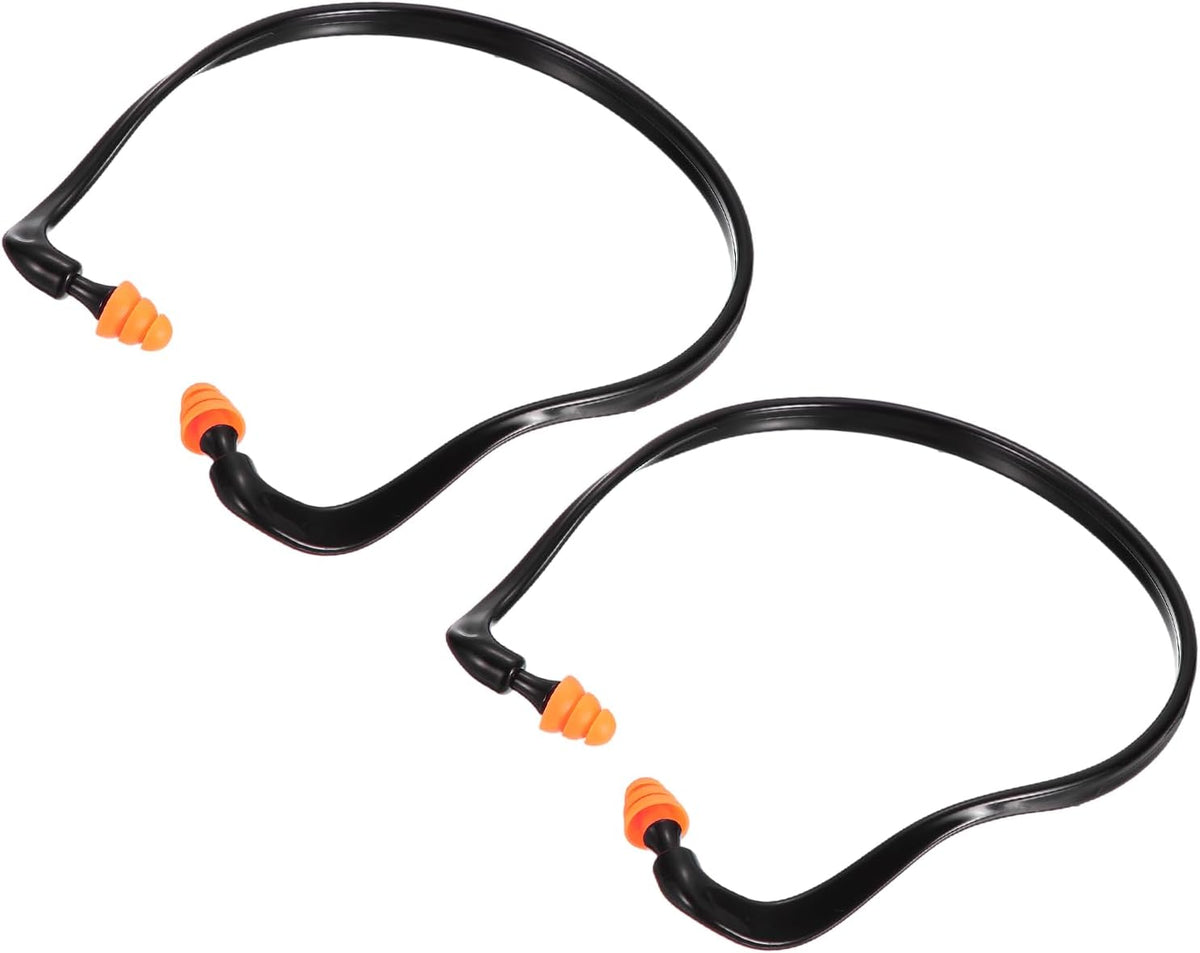 PATIKIL Tapones para los oídos con bandas, reutilizables, lavables,...