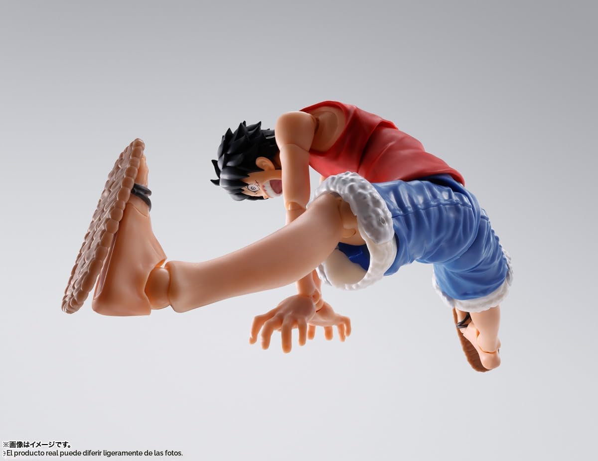 TAMASHII NATIONS - One Piece - Monkey D. Luffy -Romance Dawn- Figur...