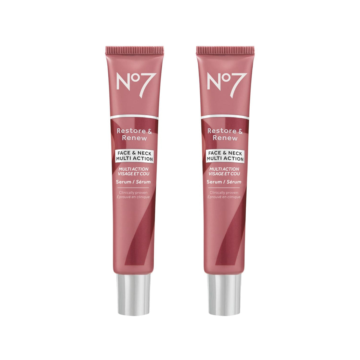 No7 Restore &amp; Renew Suero Multiacción para Rostro y Cuello - Tr...