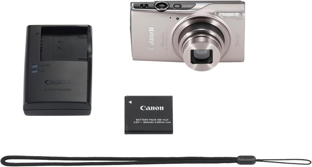 Canon PowerShot ELPH 360 HS A Plata